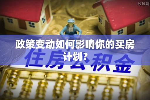 庐山政策变动如何影响你的买房计划？