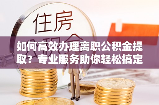 庐山如何高效办理离职公积金提取？专业服务助你轻松搞定