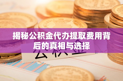 庐山揭秘公积金代办提取费用背后的真相与选择