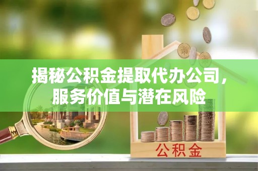 庐山揭秘公积金提取代办公司，服务价值与潜在风险