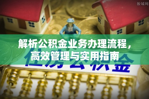 庐山解析公积金业务办理流程，高效管理与实用指南