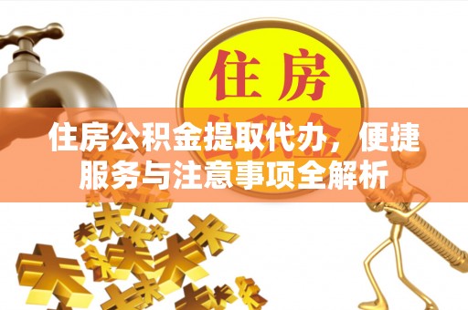 庐山住房公积金提取代办，便捷服务与注意事项全解析