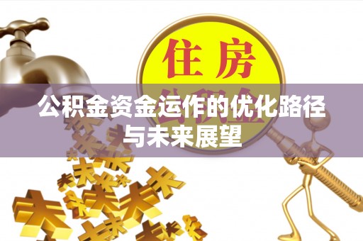 庐山公积金资金运作的优化路径与未来展望