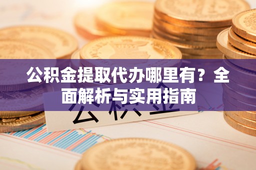 庐山公积金提取代办哪里有？全面解析与实用指南