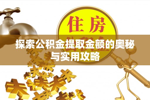 庐山探索公积金提取金额的奥秘与实用攻略