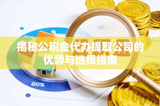 庐山揭秘公积金代办提取公司的优势与选择指南